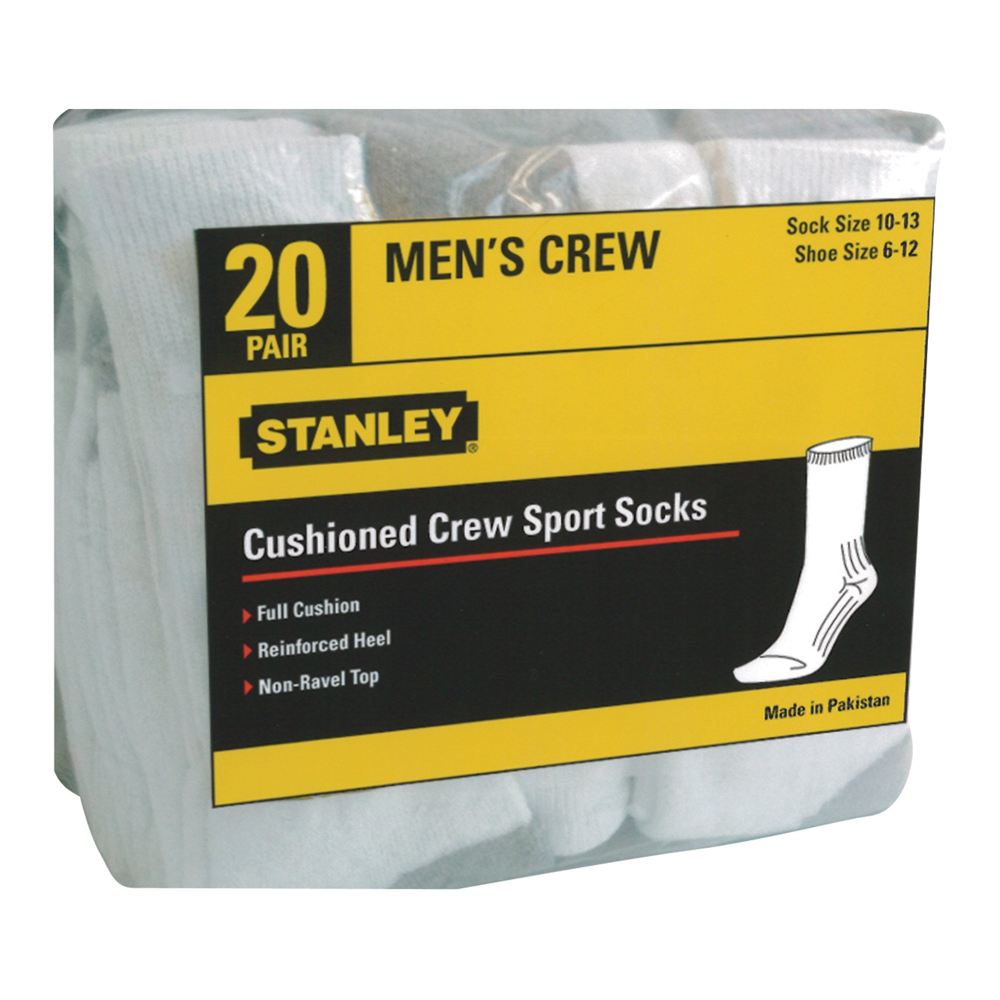 Stanley Crew Socks — 20-Pair Pack